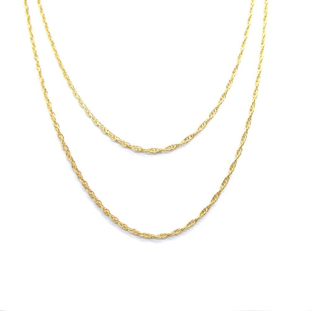 Dual Layered Gold  Necklace (Made in California)